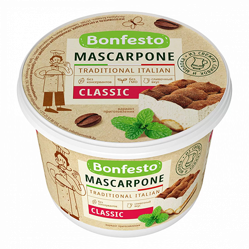 Сыр Маскарпоне Bonfesto, 500 г